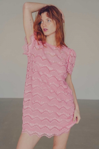JEANNETTE DRESS - Pink