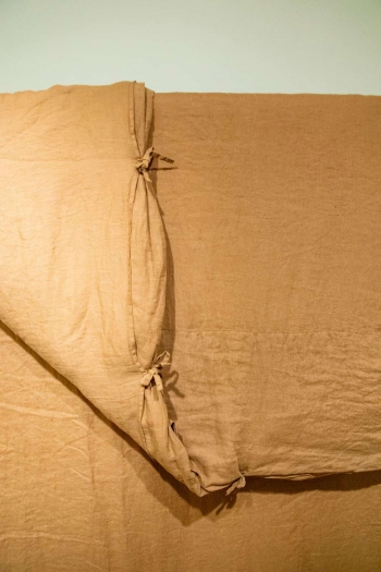 DUVET COVER 100% LINEN - Kraft