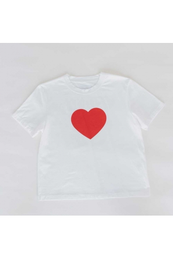 CAMISETA MAN RED HEART -...