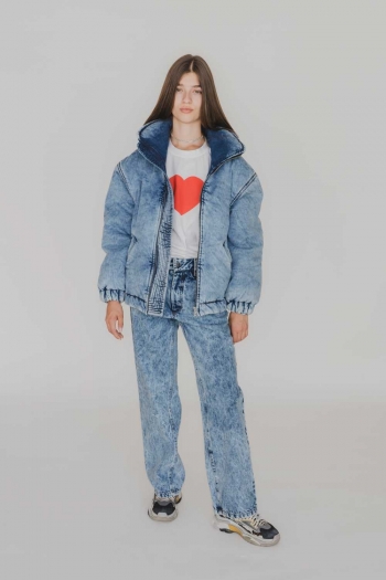 CHAQUETA DENIM PUNK