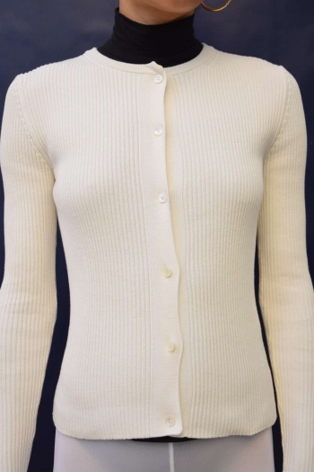 SAINT ETIENNE RIBBED CARDIGAN