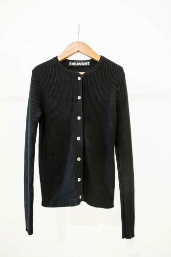 SAINT ETIENNE RIBBED CARDIGAN