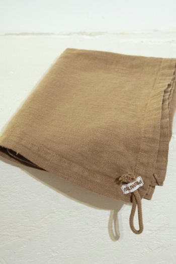 KITCHEN RAG 100% LINEN - Kraft