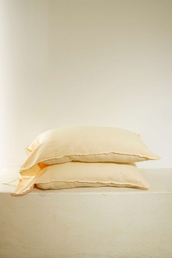 PILLOWCASE 100% LINEN - Camel