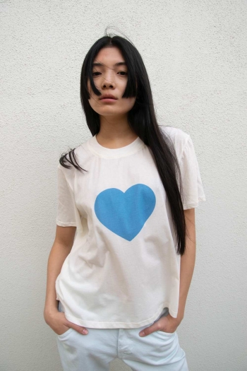 CAMISETA MAN BLUE HEART