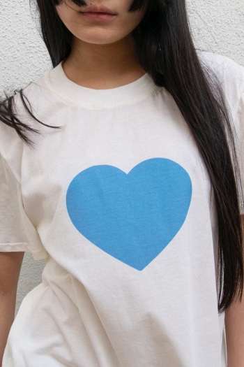 CAMISETA MAN BLUE HEART -...