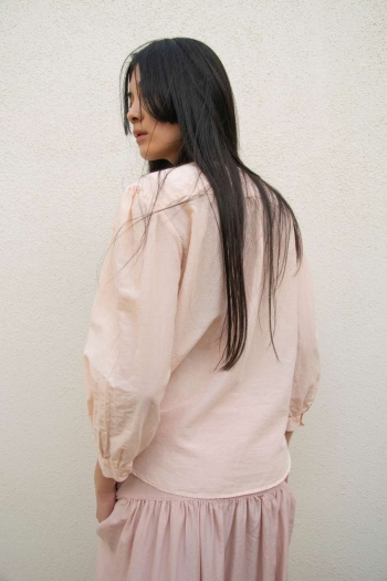 CAMISA CARINE POPELIN - Nude