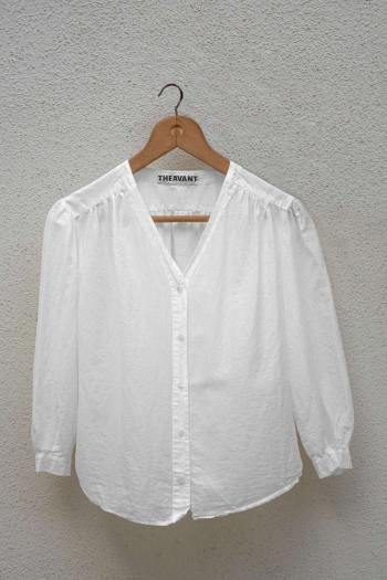 CAMISA CARINE POPELIN - Blanco