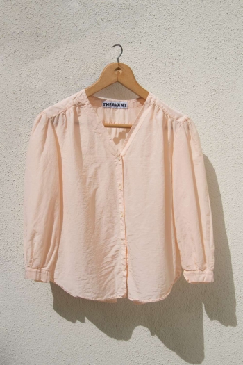 CARINE POPLIN SHIRT - Light...