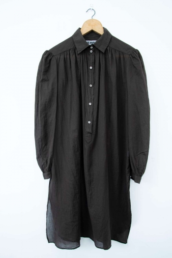 SARI LONG SHIRT - Black