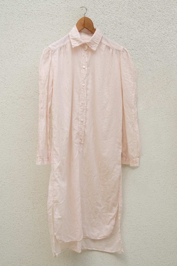 SARI LONG SHIRT - Nude