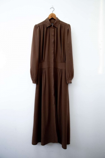 VESTIDO SARI MANGA LARGA