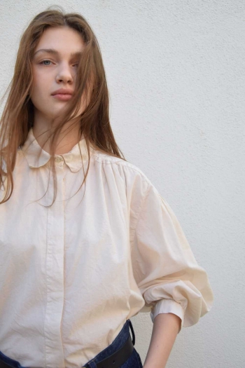 VINTAGE SHIRT COTTON SILK -...