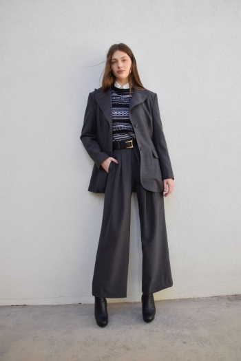 MAN TROUSERS - Gris Antracita