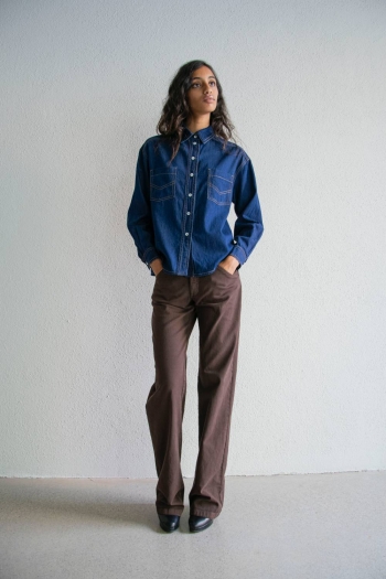 ZEYNEP COTTON TROUSERS -...