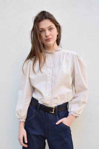 JULIETA SHIRT - Blanco Vintage