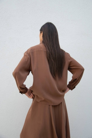 MAN SHIRT - Marrón Xoco
