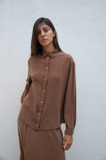 MAN SHIRT - Marrón Xoco