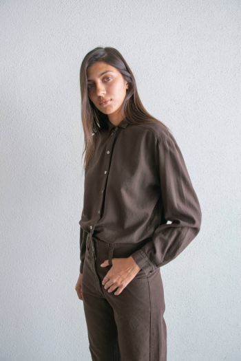 LE GARÇON SHIRT - Marrón Xoco