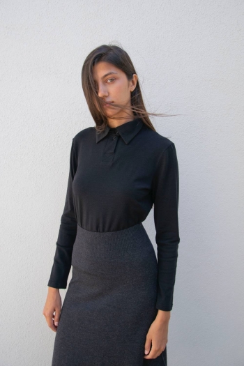ECOLE TOP - Black
