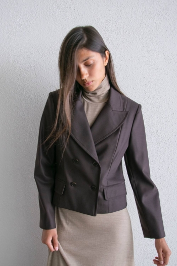 ECOLE BLAZER - Marrón Xoco