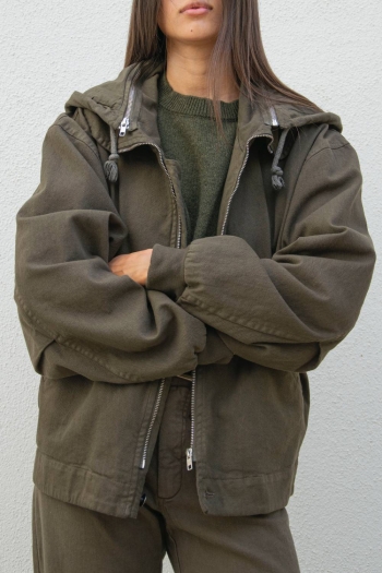 CHAQUETA COLLETTE - Kaki