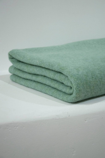 MANTA EN LANA Y ALPACA - Menta