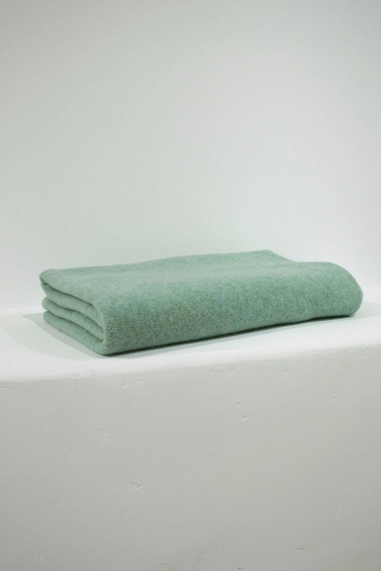 MANTA EN LANA Y ALPACA - Menta