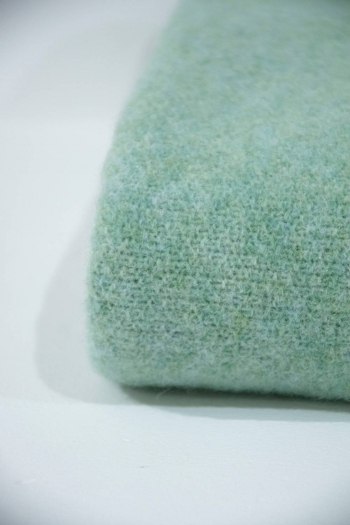 MANTA EN LANA Y ALPACA - Menta