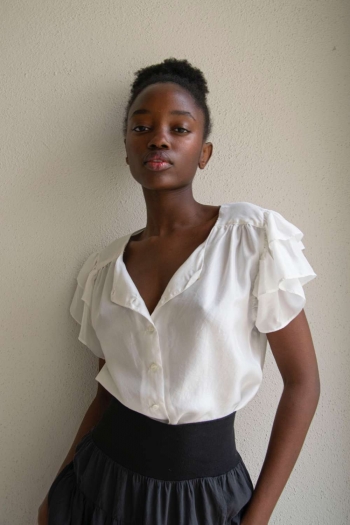 ROMANTIC SHIRT - Vintage White