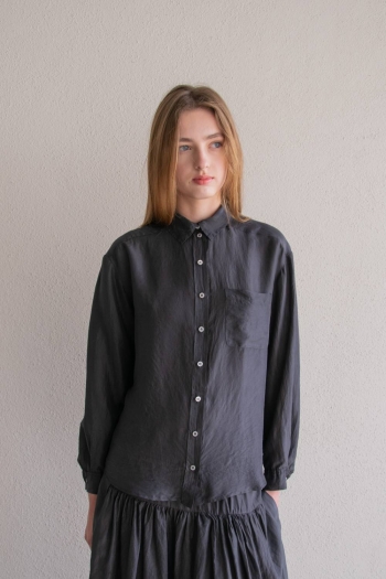 MAN PONGE SHIRT - Black