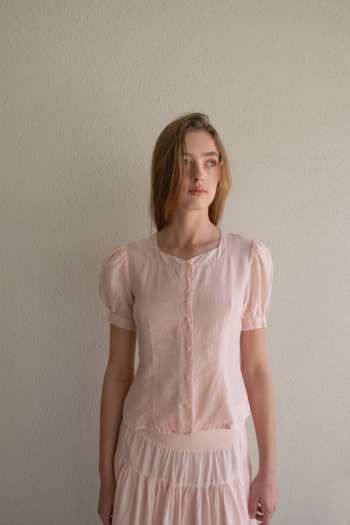 CAMISA NINA - Rosa palo