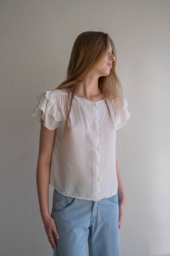 ROMANTIC SHIRT - Vintage White