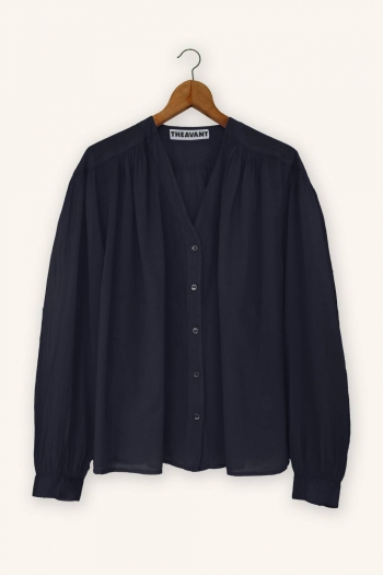 VINTAGE V-NECK SHIRT - Dark...