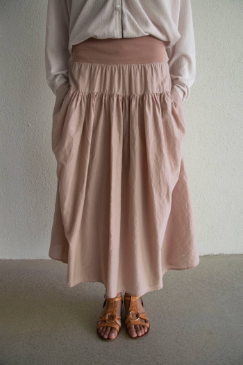 FALDA CHARLOTTE POPELIN - Skin