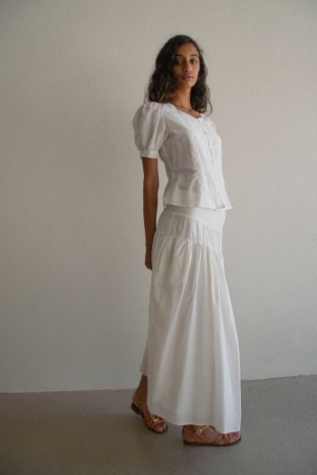 POPLIN CHARLOTTE SKIRT