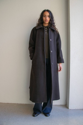 TRENCH ECOLE EN LANA -...
