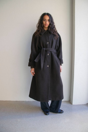 TRENCH ECOLE EN LANA -...