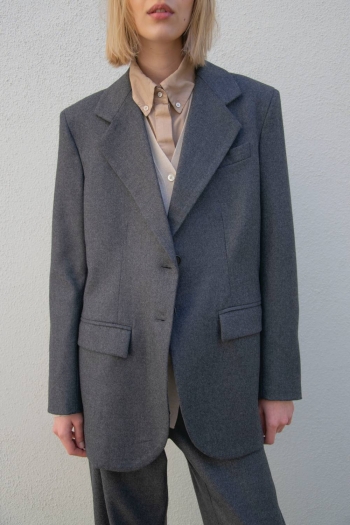 CHAQUETA CARLO'S - Gris Humo