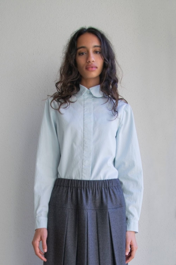 CAMISA BEBE - Azul cielo