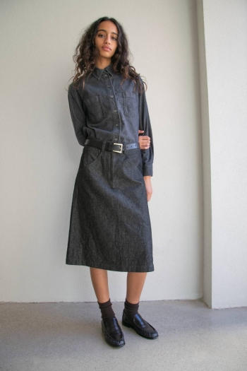 CAMISA LOVE DENIM - Negro...