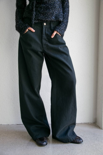 PANTALON ZEYNEP BAGGY - Negro