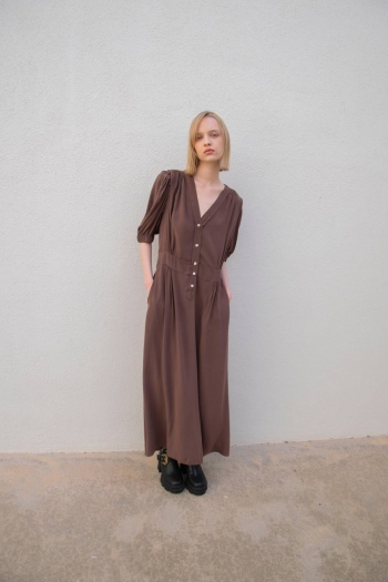 VESTIDO SARI MANGA CORTA -...