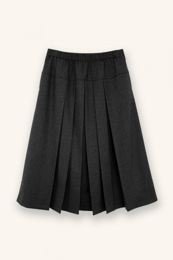 FALDA PLEAT - Negro