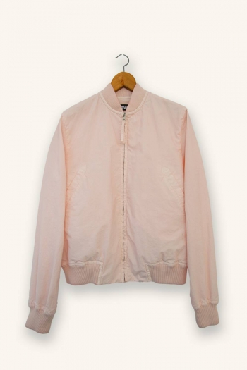 BOMBER POPELIN - Rosa palo