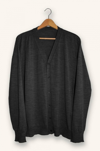 CARDIGAN CARLO'S - Negro