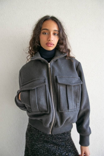 BEISBOLERA - Gris Antracita
