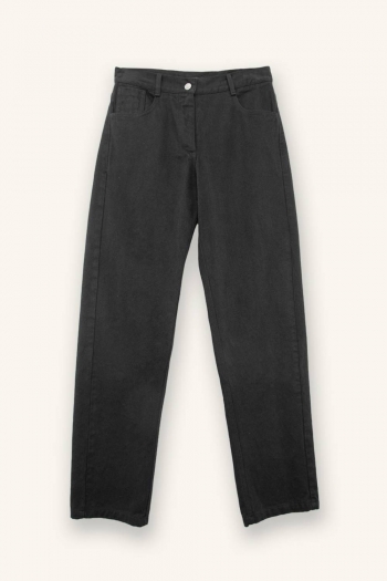 PANTALÓN STRAIGHT - Negro