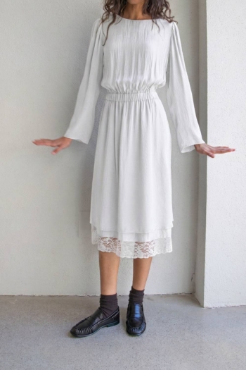 VESTIDO COQUETTE PUNTILLA -...