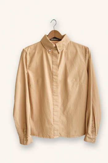 CAMISA LA FEMME - Camel